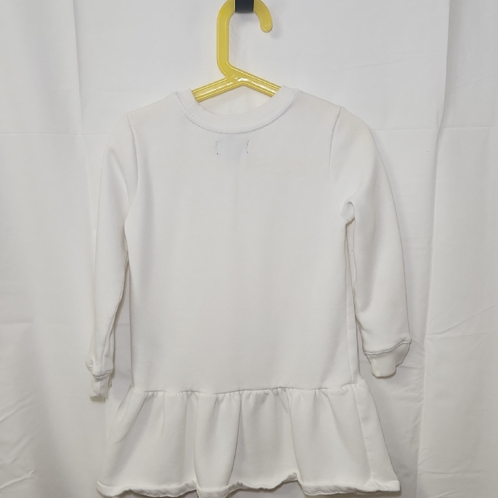 Ralph Lauren White Kids Long Sleeve Dress - Picture 3 of 4